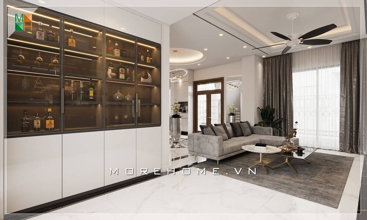 Xu hướng trang trí phòng khách sang trọng và tiện nghi